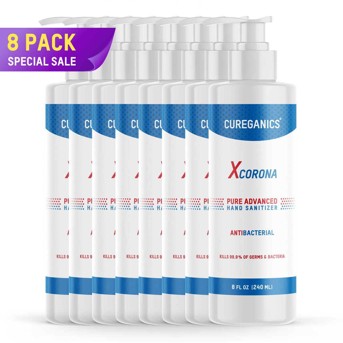 Hand Sanitizer 8 Oz